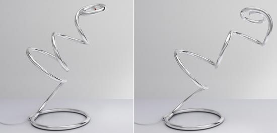 pizza cobra by ron arad