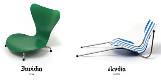 'saligia chairs' by thomas von staffeldt