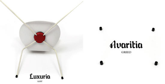 'saligia chairs' by thomas von staffeldt