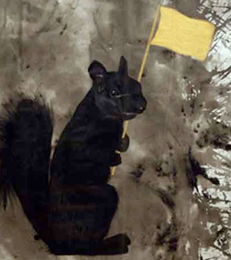 black squirrel exhibition