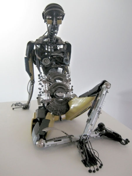 typewriter sculptures by jeremy mayer