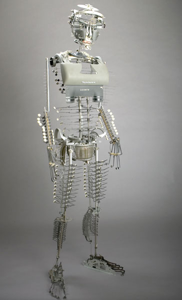 typewriter sculptures by jeremy mayer