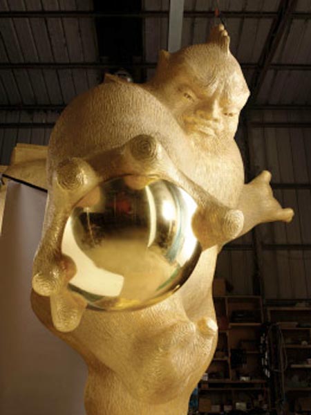 li chen: soul guardian exhibition at asia art center beijing