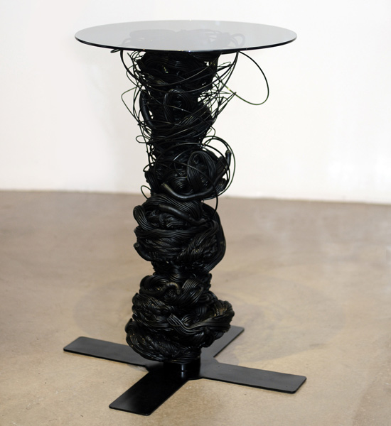 abfall exhibition by ezri tarazi at periscope design gallery, israel