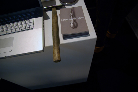 tokyo design week 08: galatea of 501 design studio at design tide
