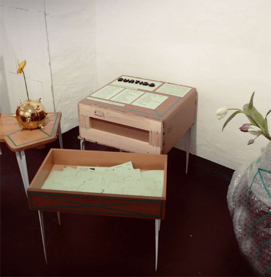 'assortment in motel' exhibition by surtido platform