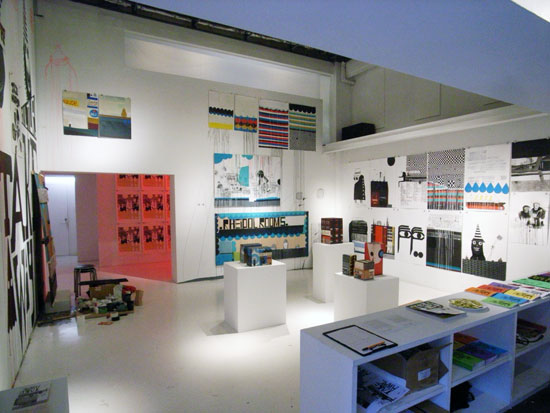 'take away' by neasden control centre at calm & punk gallery, tokyo, japan