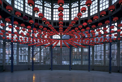 'lotus zone of zero, 2008', by kim sooja at rotunda at galerie ravenstein, brussels