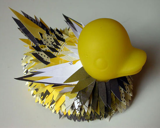 duck sculpture by joel lanzo