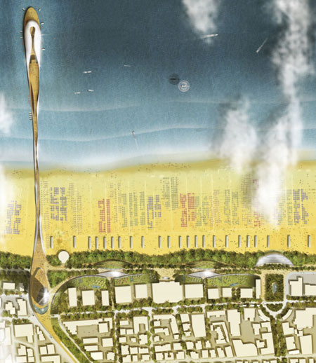 rimini waterfront by foster + partners