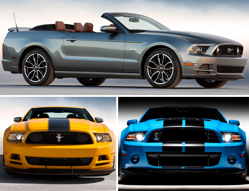 2013 ford mustang features projection lamp