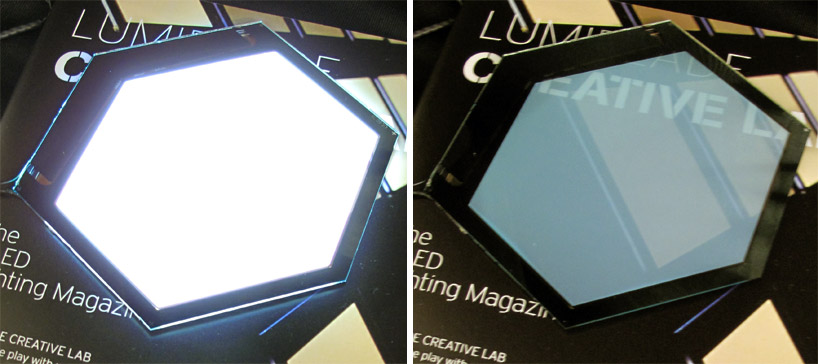 solar powered OLED transparent car roof