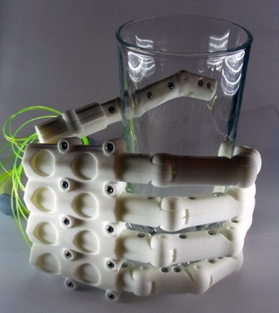 anthromod 3D printed robotic hand