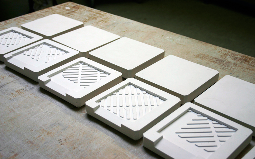 dutch design week   maaike roozenburg: polypropylene crate tile collection