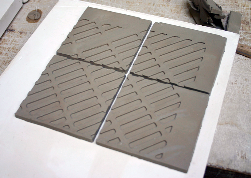 dutch design week   maaike roozenburg: polypropylene crate tile collection