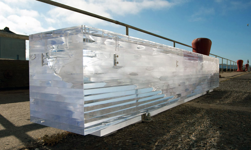 Veev: Self-heating eel bench at the seat, San Francisco