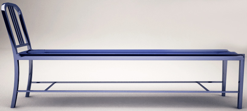 shawn weiland: emeco navy bench