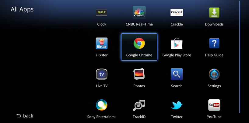 google TV by sony