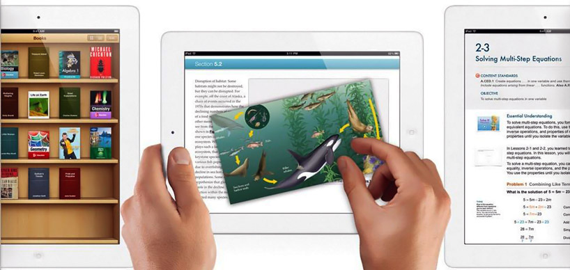 apple iBooks 2, iBooks author, and iTunes U for interactive education