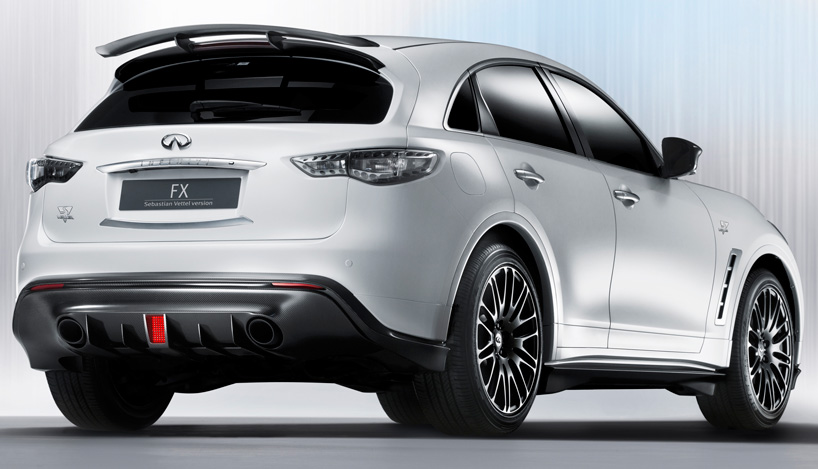 infiniti FX sebastian vettel