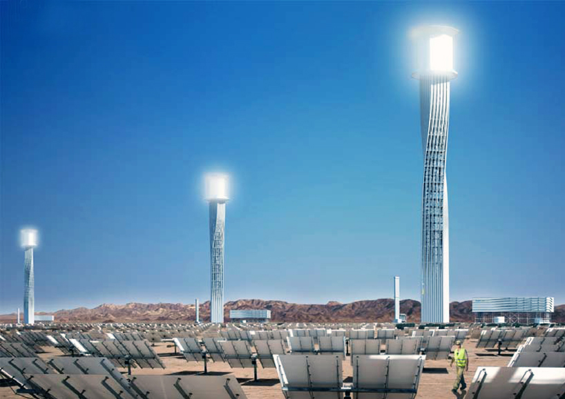 rafaa power tower for ivanpah solar electricity complex