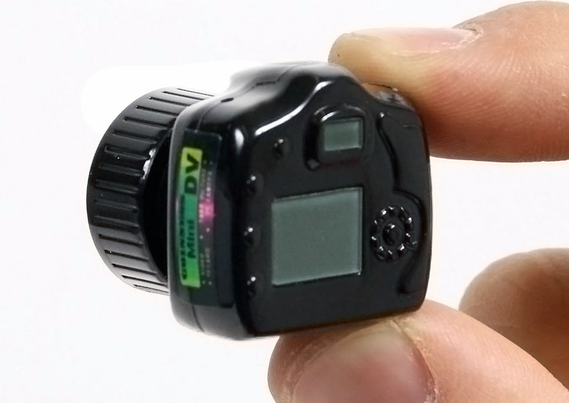 the smallest video camera in the world