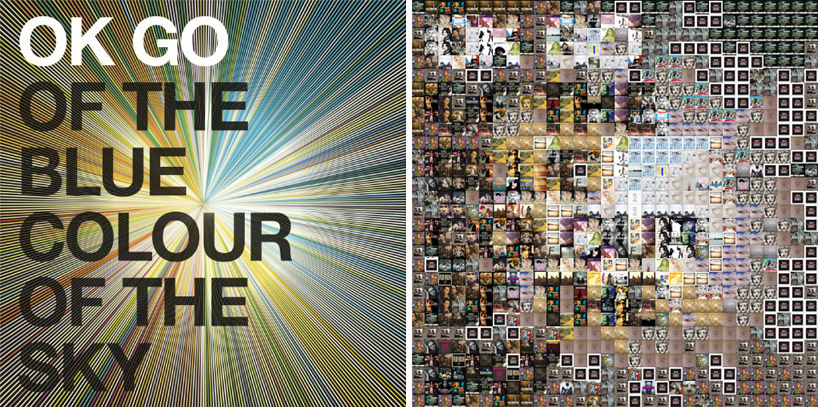 generative music mosaics from album cover art