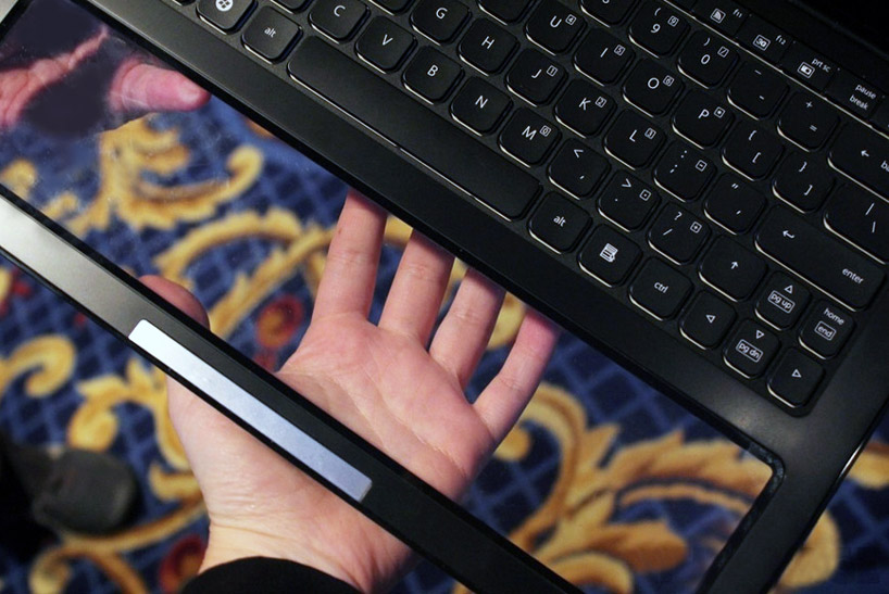 intel nikiski transparent laptop