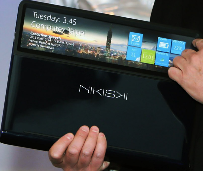 intel nikiski transparent laptop