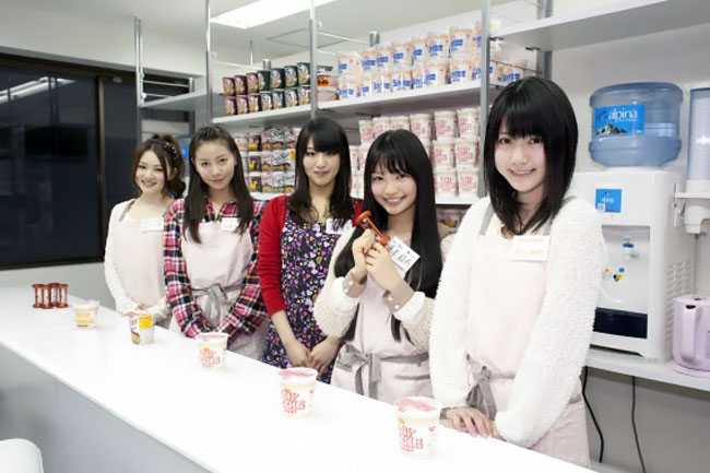 ramen from a pop idol vending machine