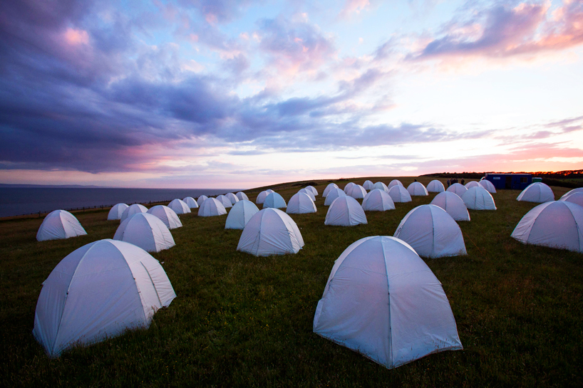 peace camp sound installation for london 2012 festival