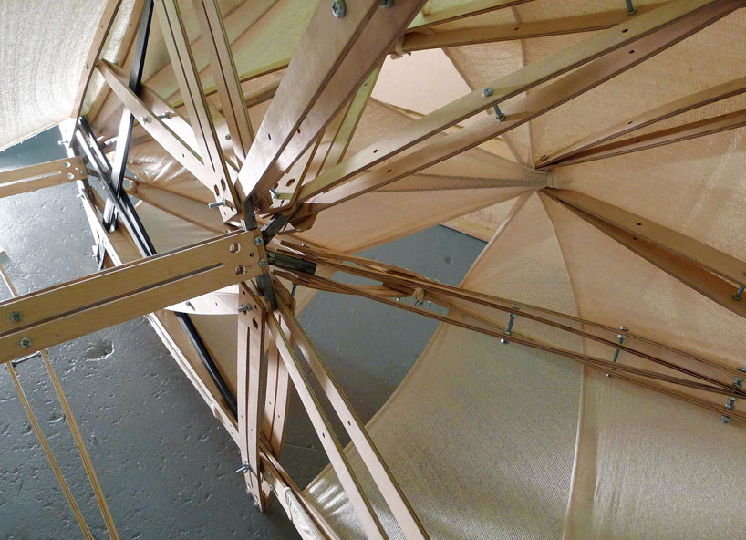 pod inhabitable sculpture by lawrence lek