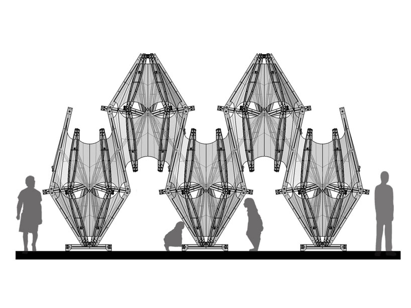 pod inhabitable sculpture by lawrence lek