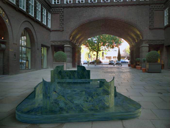 sculpture as a parking place   art for cars