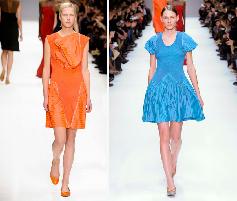 issey miyake: steam stretch at paris fashion week