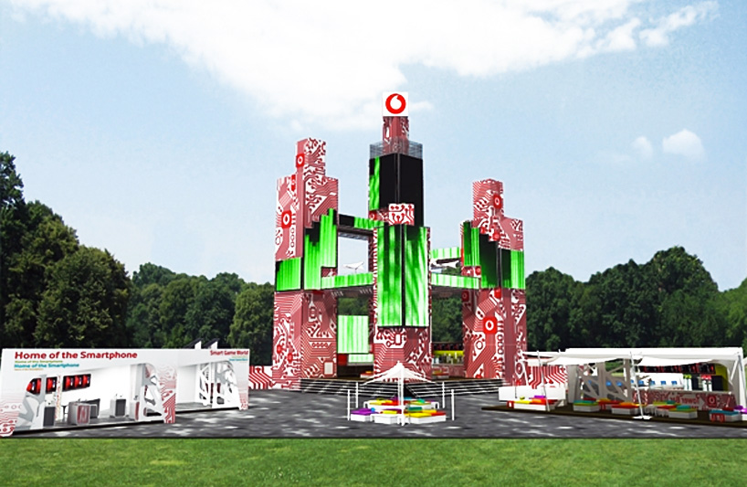 LED supertower at sziget