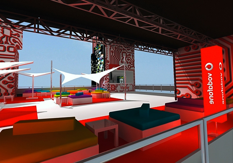 LED supertower at sziget