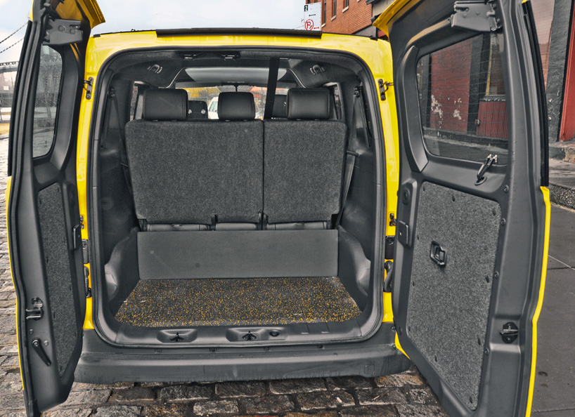 first nissan NV200 taxi of tomorrow arrives in NYC