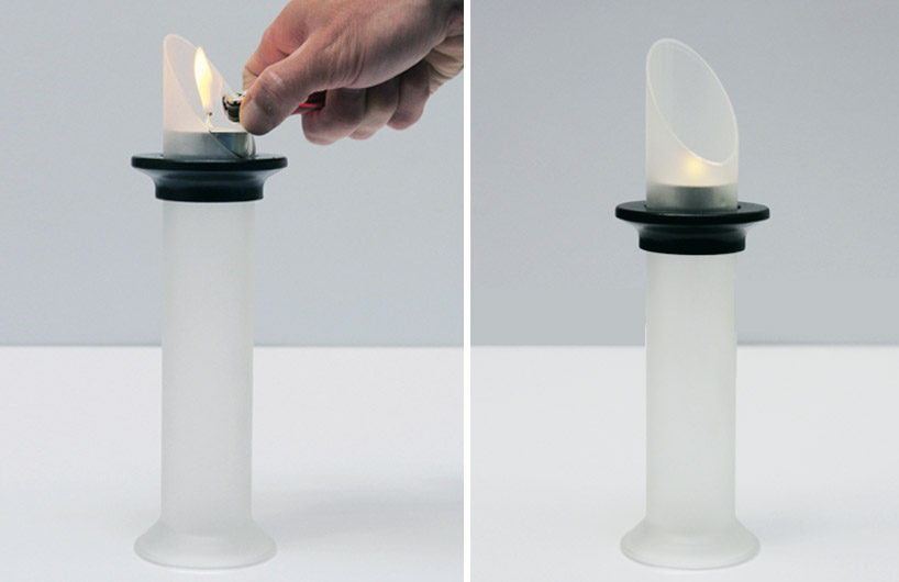 oscar diaz: tubo candle holder