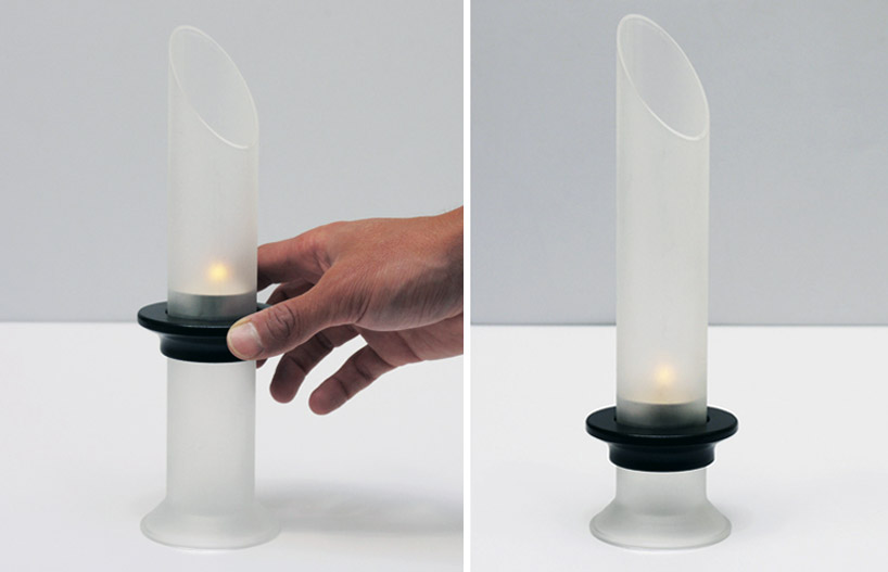 oscar diaz: tubo candle holder