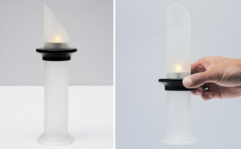 oscar diaz: tubo candle holder