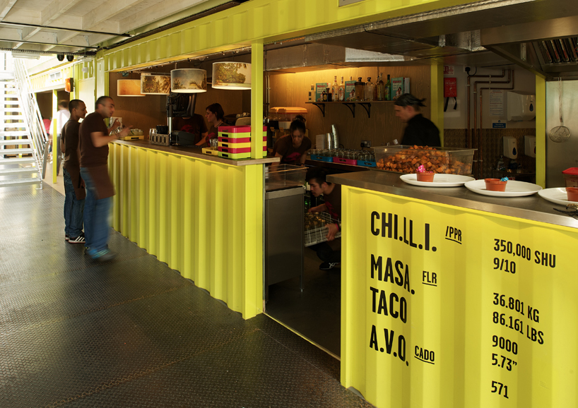 London's Bold and Bright Wahaca Restaurant Is Built from 8