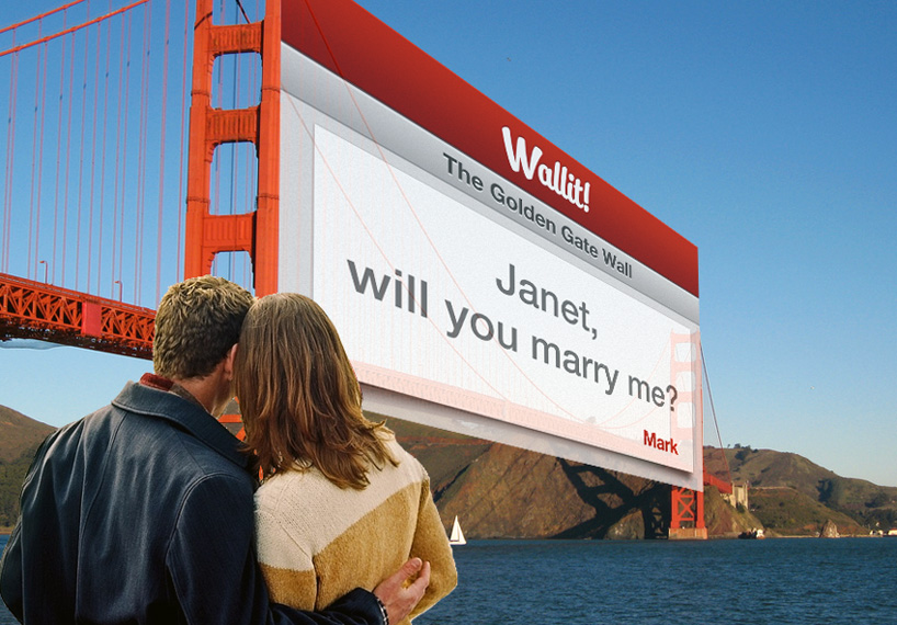 wallit app   social virtual walls in AR