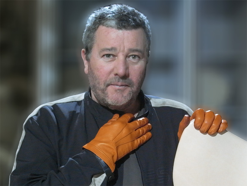 philippe starck for flos: bibliotheque nationale and net lamp