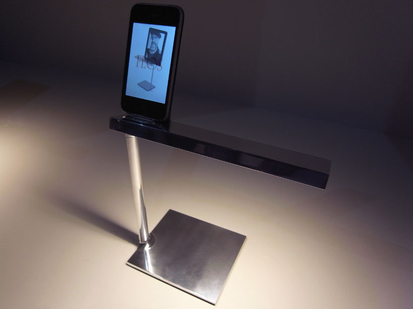 philippe starck for flos: bibliotheque nationale and net lamp