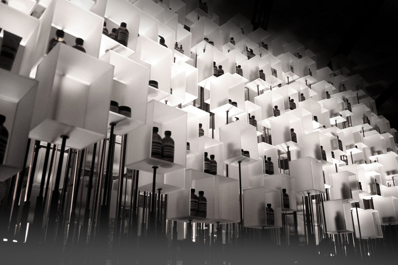 cheungvogl: aesop installation at I.T hysan store
