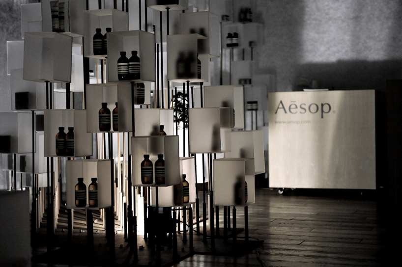 cheungvogl: aesop installation at I.T hysan store