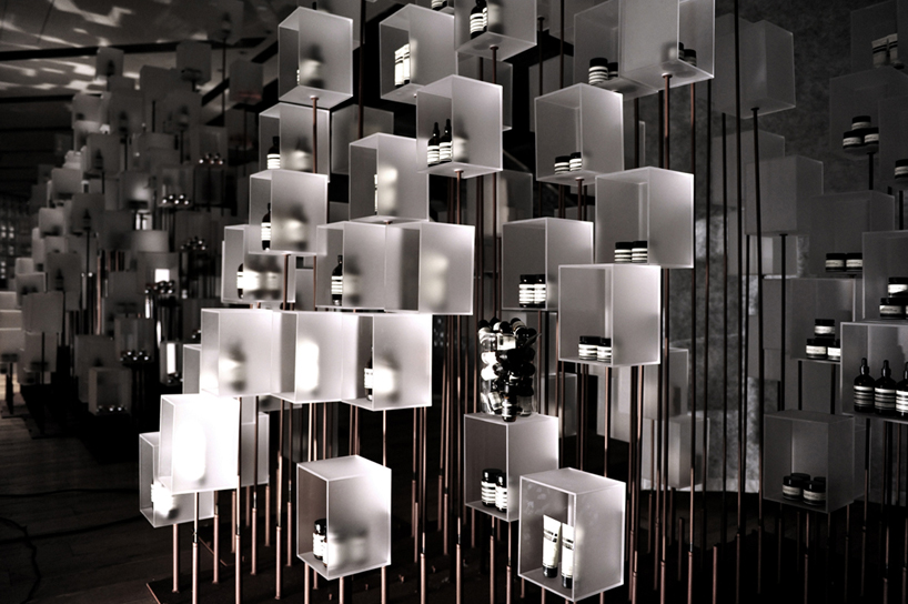 cheungvogl: aesop installation at I.T hysan store