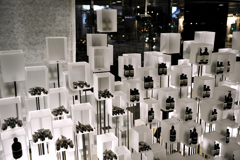 cheungvogl: aesop installation at I.T hysan store