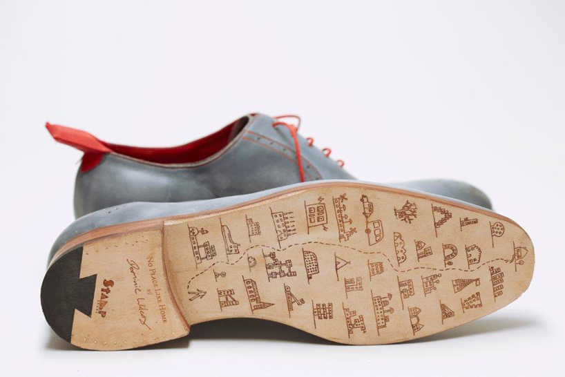 shoes with GPS by dominic wilcox